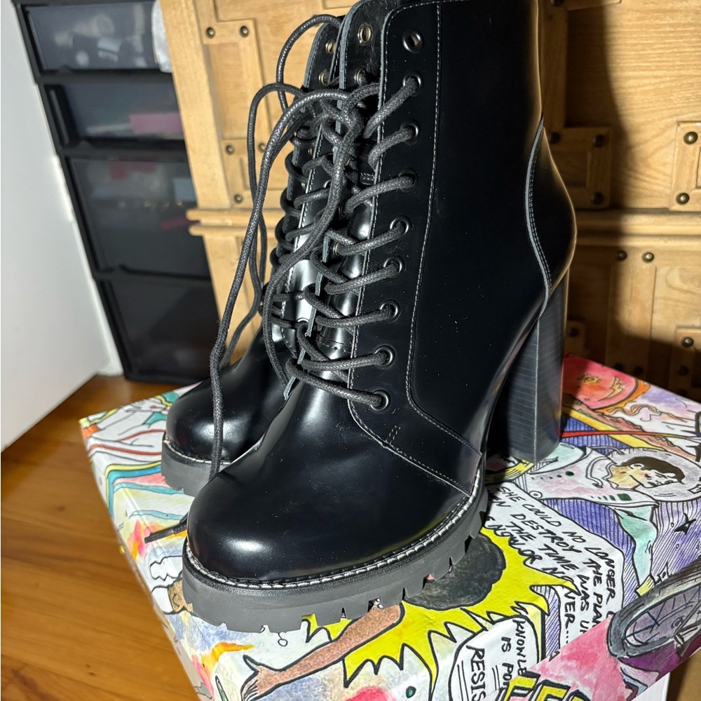 Jeffrey Campbell Legion Block Heel Boot